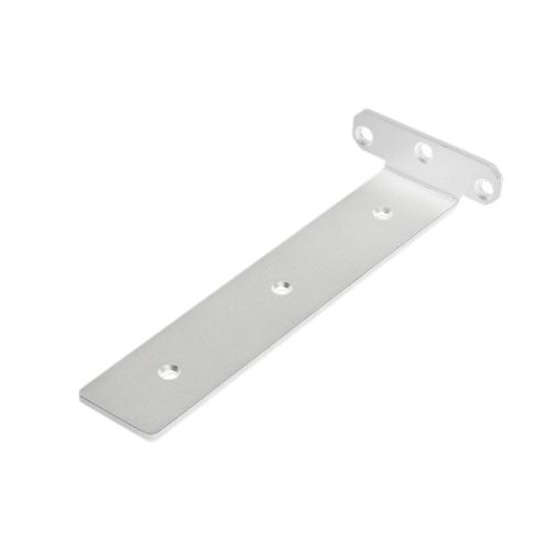 200mm Stainless Steel Triangular Bookshelf Bracket Plate - 1
