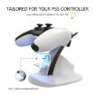 iplay HBP-253 Wireless Charging Base for PS5 Controller (White) - 5
