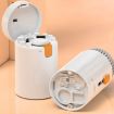 Headphone Cleaning Pen Mobile Camera Computer Tool (White Orange) - 2