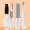 Headphone Cleaning Pen Mobile Camera Computer Tool (White Orange) - 5