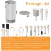 Headphone Cleaning Pen Mobile Camera Computer Tool (White Orange) - 6