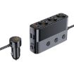 128W Car Charger: USB3.0/PD Car Cigarette Lighter (C28) - 2