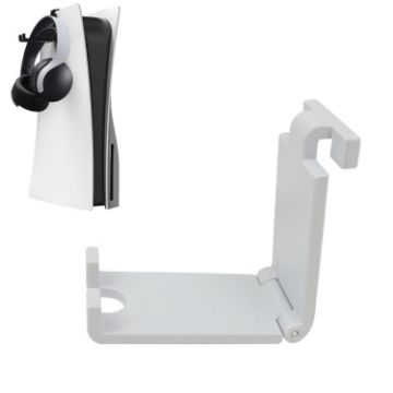 Sony PS5 Headphone & Gamepad Hanger Rack - iplay HBP-266 White - 1