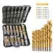 99-in-1 High-Speed Steel Titanium Drill Bit Set - 2