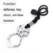 Silver Rose Thorn Keychain: Self-Defense & Window Breaker - 6