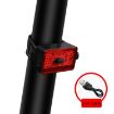 WEST BIKING USB Bike Tail & Helmet Light - Red, Night Riding Safety - 2