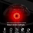 WEST BIKING USB Charging Smart Brake Sensor Bicycle Tail Light - 4