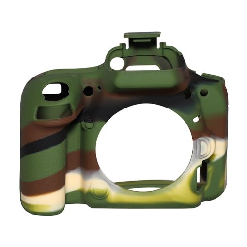 Nikon D750 Pixel P001 Silicone Protector Case (Jungle Camo) - 1