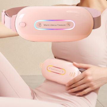Three-Speed Intelligent Palace Warming Belt - Pink - 1