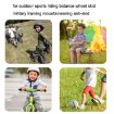 M Outdoor Military Training Balance Wheel Skating Half-Finger Gloves - 6
