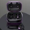 JX80 TWS Bluetooth Bone Conduction Clip-On Headset (Purple) - 1