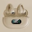 Q80 TWS Wireless Earclip Bone Conduction Headphone - Khaki - 1