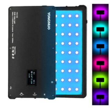 YONGNUO YN135 RGB Pocket Photography Fill Light, Black, 135 LEDs - 1