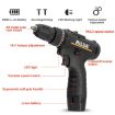 HILDA 12V Li-Ion Power Drill with Charger & Battery, EU Plug - 3
