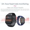 QS16Pro 1.83" Waterproof Sports Smart Watch - Heart Rate/BP Monitor, Blue - 6
