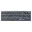 B035 Wireless Silent Keyboard, Scissor Foot, Double-mold Gray - 1