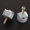 Shower Sliding Glass Door Limiter & Track Stopper Accessories - 3