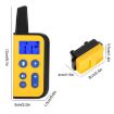 800m Remote Control Dog Trainer Shock & Vibration Collar (Black) - 3