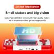 A12 3.0" HD Retro Handheld Game Console, 666 Games, Double Red Blue - 6