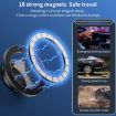 Black Car Magsafe Magnetic Folding Phone Holder for Navigation - 5