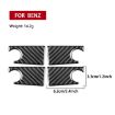 Mercedes-Benz G-Class W463 Red Inner Door Bowl Sticker Set 4pcs - 3