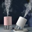 USB Green 350ml Ultrasonic Air Humidifier & Car Purifier - 2