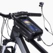 WILD MAN MS66 1.2L Hard Shell Bicycle Phone Bag (Black) - 6