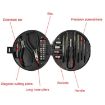 24 In 1 Tire Shaped Home Hardware Tool Set (Black) - 5