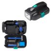 14-in-1 Flashlight Tool Kit Utility Set - Black Blue - 1
