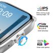 DT102 Gold Steel 1.9" HR/Blood O2 Bluetooth Call Watch with NFC - 5