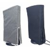 PS5 Slim Dust Cover Case, Vertical Black, Disc & Digital Host - 3