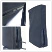 PS5 Slim Dust Cover Case, Vertical Black, Disc & Digital Host - 6