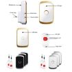 CACAZI C20 Wireless Elderly Emergency Pager, EU Plug (Gold) - 2