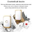 CACAZI C20 Emergency Wireless Pager for Elderly - EU Plug, Silver - 3
