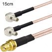 SMA Female to Dual TS9 R WiFi Antenna Extension Cable 15cm - 1