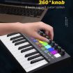 MD02 25 Key USB MIDI Controller Keyboard & Drum Pad (Black) - 6