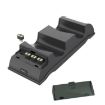 PS4 Slim/Pro Controller Dual Docking Charger with Display Lights - 1