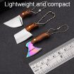Mini Knife Keychain with Holster, Portable Pendant Accessory - 4
