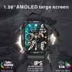 K63 Sports Smart Watch: Heart Rate, Blood Oxygen, Bluetooth Call, Black - 4