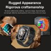 K63 1.96" Heart Rate/Blood Oxygen Bluetooth Call Smart Watch Brown - 6