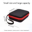 DJI Osmo Pocket 3 Camera Storage Bag - Black Shell, Red Inner - 4