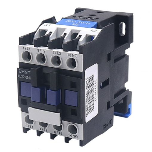 CHNT CJX2-0901 9A 220V Single-Phase AC Contactor - 1