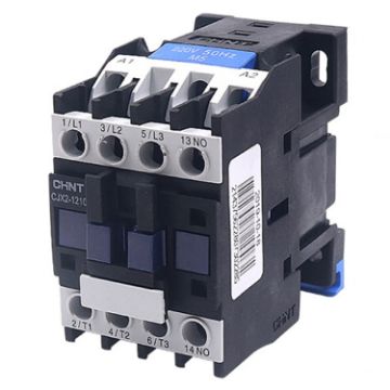 CHNT CJX2-1201 12A Single-Phase 220V AC Contactor - 1