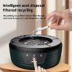 Inductive Ashtray Purifies Air, Removes Cigarette Smell (Green) - 3