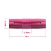 6pcs Sleeping Soft Sponge Hair Curlers No Heat Rollers (Rose Red) - 4