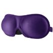 3D Adjustable Silicone Anti-slip Sleep Eye Mask - Purple - 1
