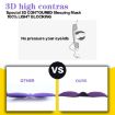 3D Adjustable Silicone Anti-slip Sleep Eye Mask - Purple - 5
