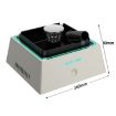 Smart Ambient Light Air Purifier & Electronic Ashtray (Silver) - 3