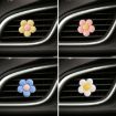 Blue Candy-Colored Flower Car Vent Aromatherapy Clip - 2