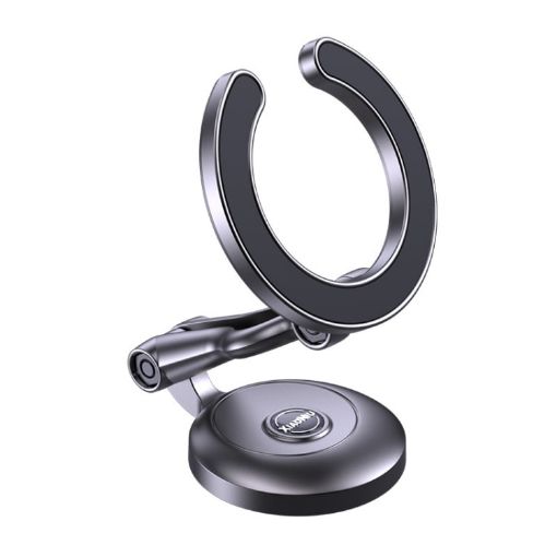 Pearl Black Metal MagSafe Magnetic Folding Phone Holder - 1